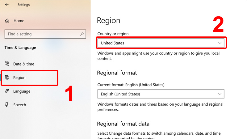 Cách thay đổi region, cài đặt khu vực trên Windows 7, 10 siêu đơn giản