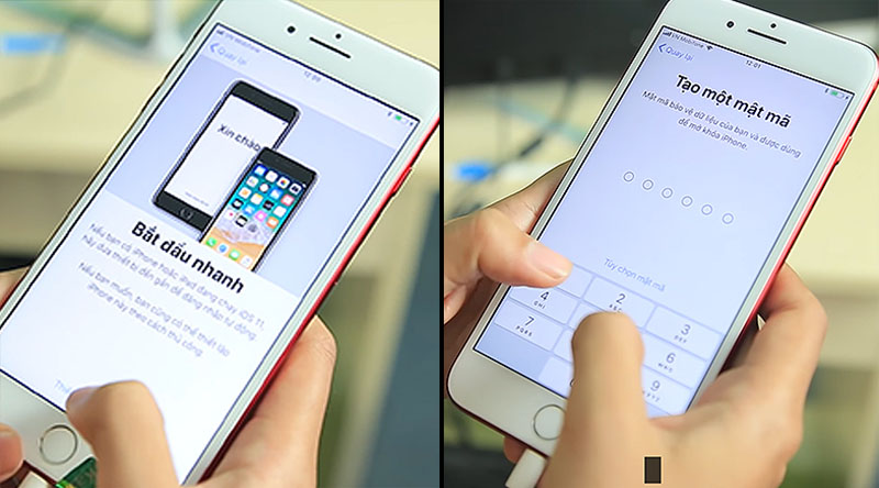 Thiết lập và tạo một mật mã mới cho iPhone