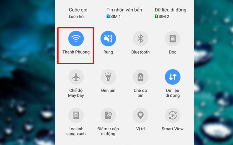 Tắt Đăng nhập mạng Wi-Fi