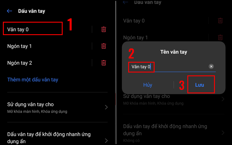 Cách cài đặt mở khóa bằng dấu vân tay trên iPhone, điện thoại Android - Thegioididong.com