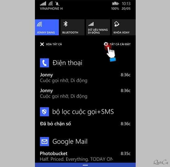 Khôi phục cài đặt gốc hard reset điện thoại Lumia