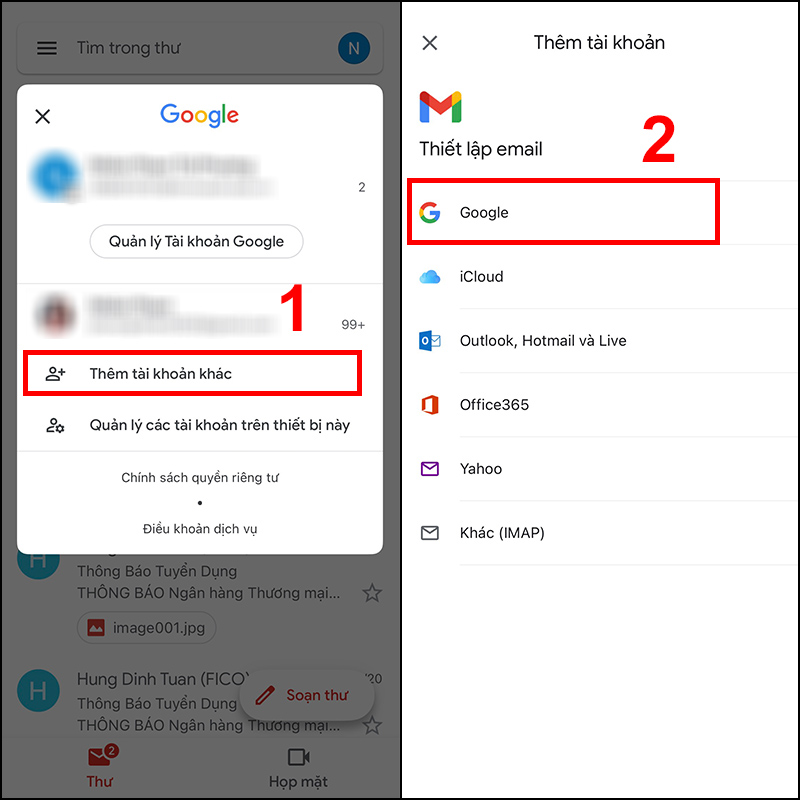 Cách tạo Gmail trên iPhone