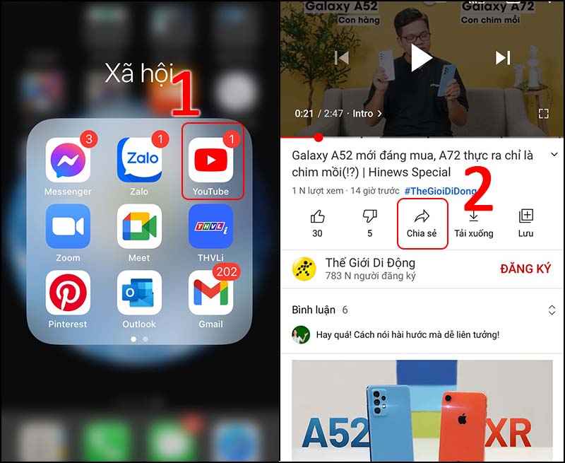 2 cách tải video YouTube về iPhone cực kỳ đơn giản, nhanh chóng - Thegioididong.com