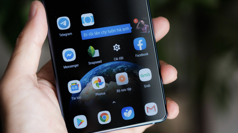 Bong bóng chat trên điện thoại Android