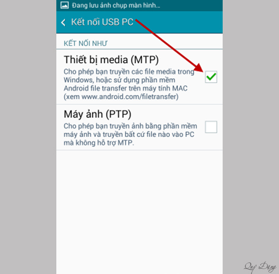 thiết bị media MTP