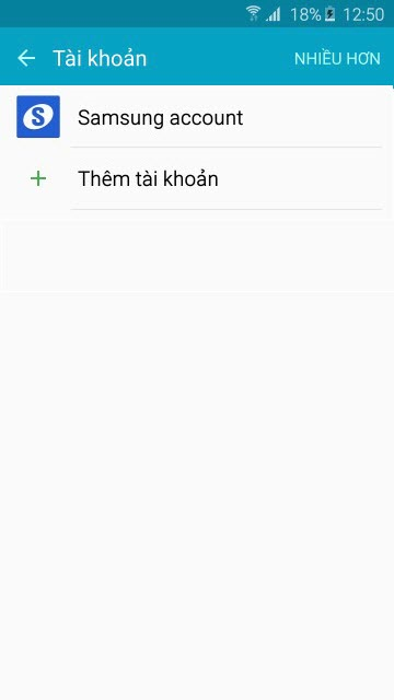 Như vậy bạn đã tạo thành công tài khoản Samsung