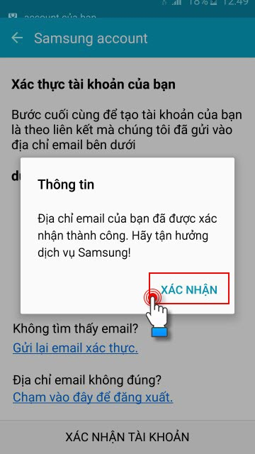 Xác minh tài khoản