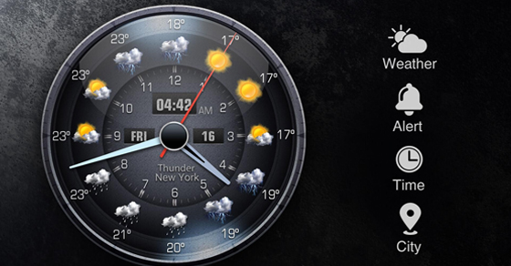 Cách đưa thời tiết và đồng hồ ra màn hình chính điện thoại Android