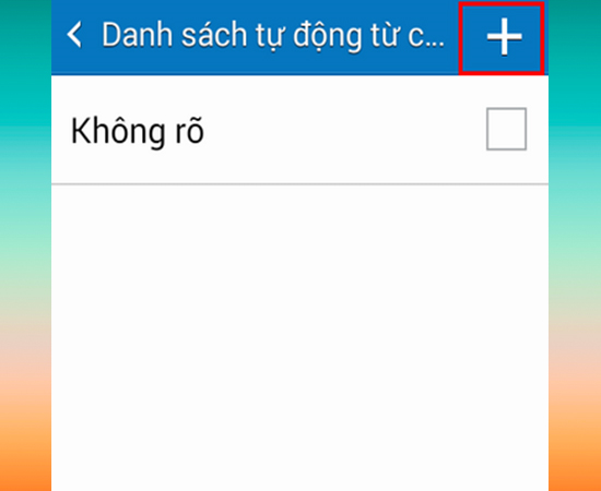 Thêm danh bạ hoặc số điện thoại