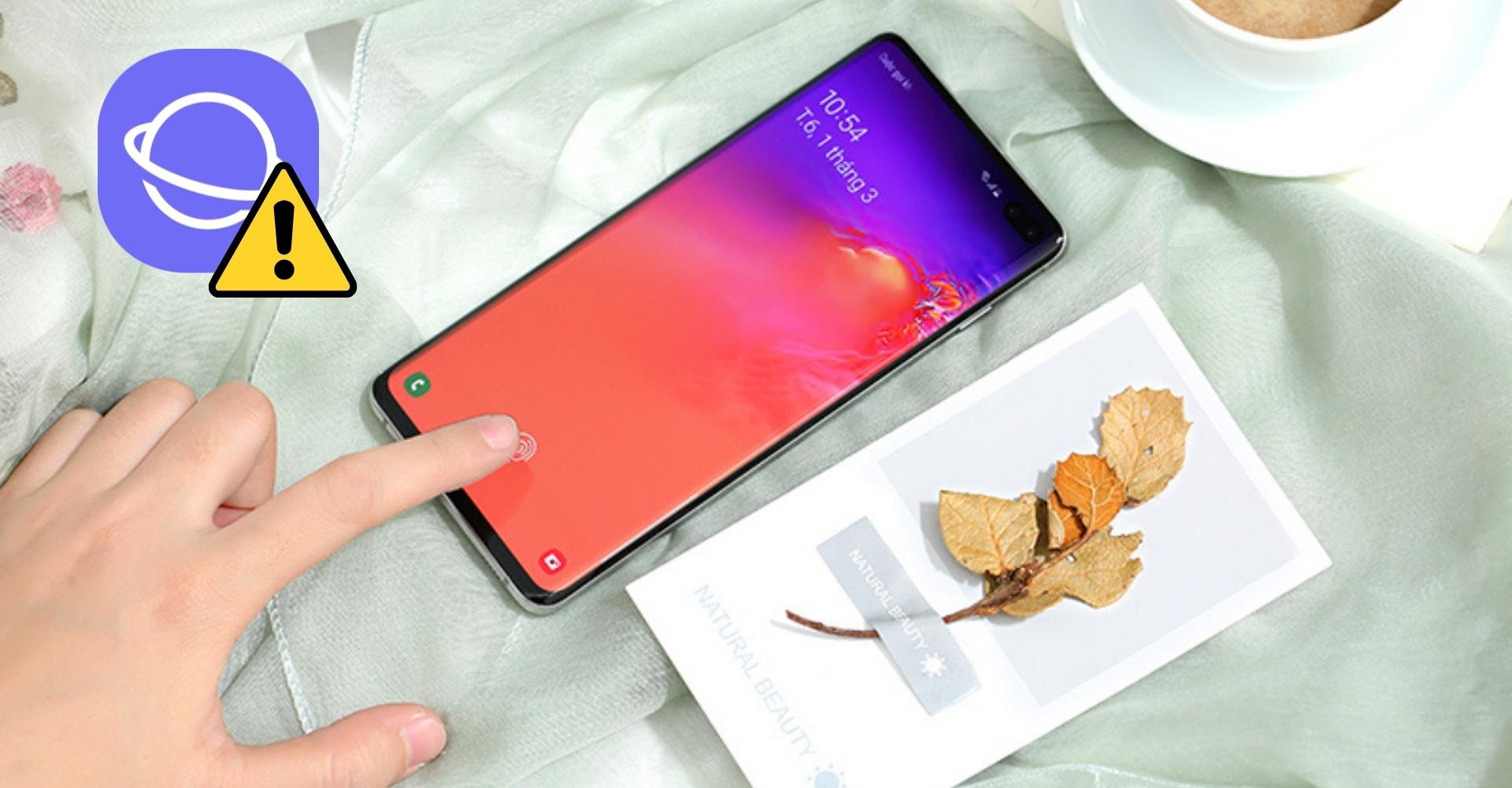 9 cách sửa lỗi Samsung Internet đã dừng cực hiệu quả, nhanh chóng