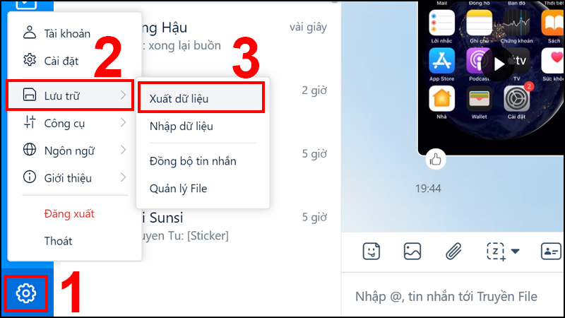 Hướng Dẫn Khôi Phục Tin Nhắn Zalo Trên iPhone