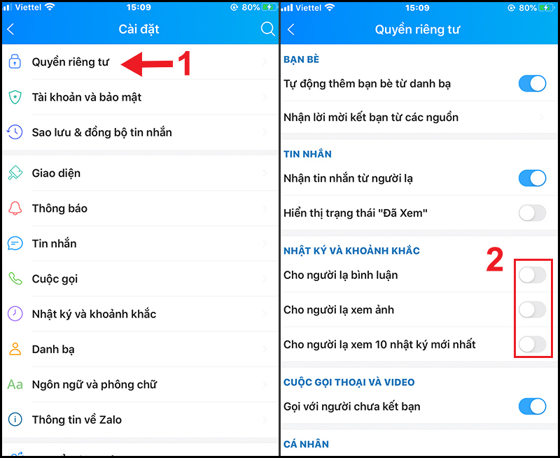 Quyền riêng tư