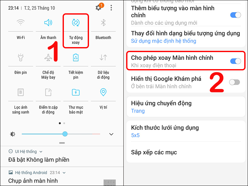 Cách Bật, Tắt Xoay Màn Hình Trên Điện Thoại Samsung Cực Nhanh Và Dễ -  Thegioididong.Com