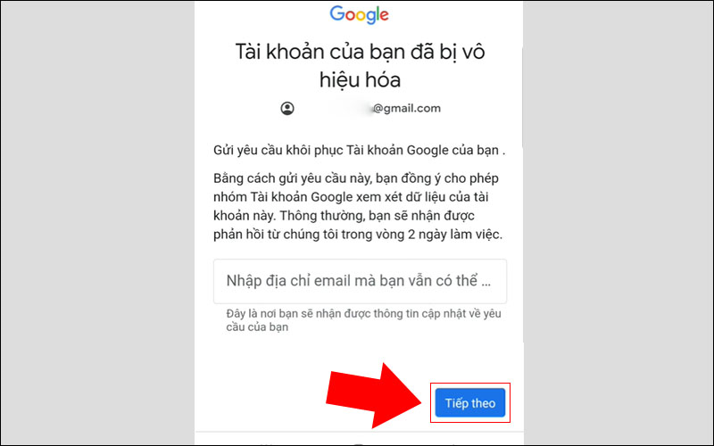 Cách khắc phục, lấy tại tài khoản Google, Gmail bị vô hiệu hoá cực ...