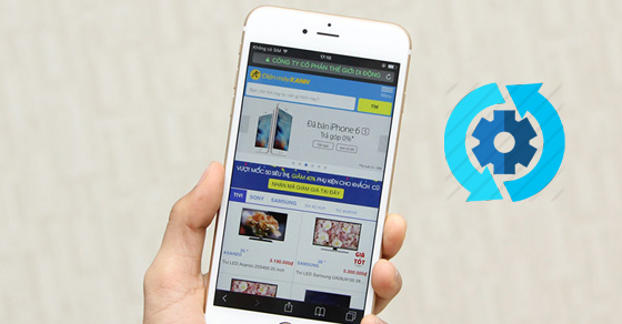 Cập nhật phần mềm mới trên iPhone 6