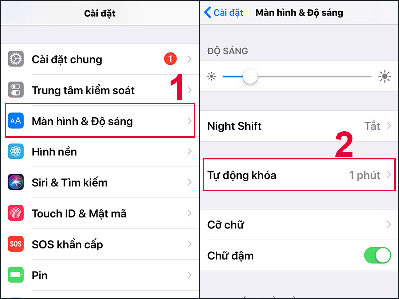 Video] Cách Cài Đặt Thời Gian Tự Động Khóa Màn Hình Iphone 6, 6S,... -  Thegioididong.Com