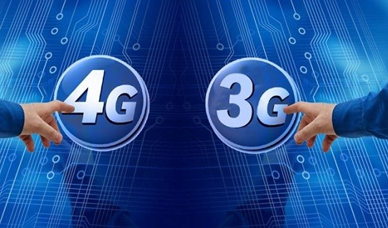Chuyển qua dùng 3G, 4G