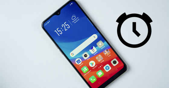 Cài đặt ngày, giờ trên điện thoại Oppo A7