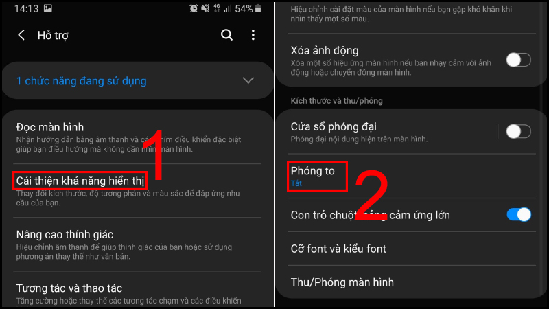 Không còn lo lắng về việc phóng to / thu nhỏ không cần thiết trên điện thoại của bạn! Tắt chế độ chạm 3 lần để phóng to thu nhỏ vô tình sẽ giúp bạn tập trung hơn vào những hoạt động thực sự quan trọng trên thiết bị của mình.