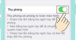 Làm sao khi các biểu tượng hiển thị quá lớn trong màn hình iPhone?