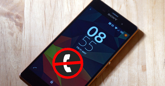 Cách chặn cuộc gọi trên máy Sony Xperia Z3 đơn giản