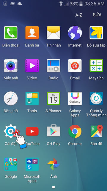 Cài hình nền trong tin nhắn trên Samsung Galaxy J7 2016 - Thegioididong.com