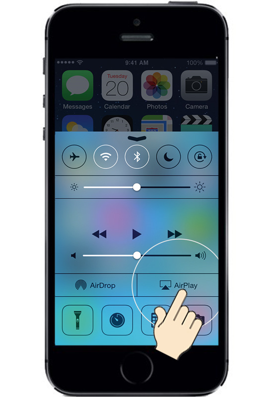 airplay iphone 5s