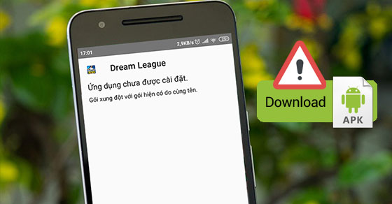 Cách khắc phục lỗi gói xung đột với gói hiện có cùng tên trên Android