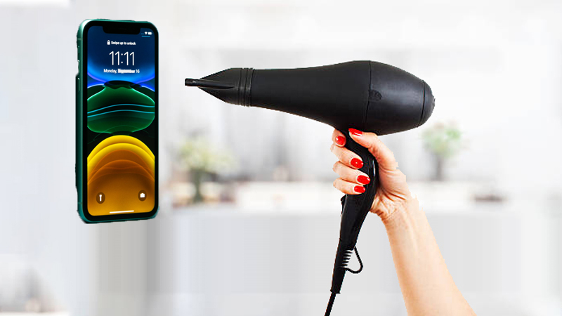 Sử dụng m&aacute;y sấy