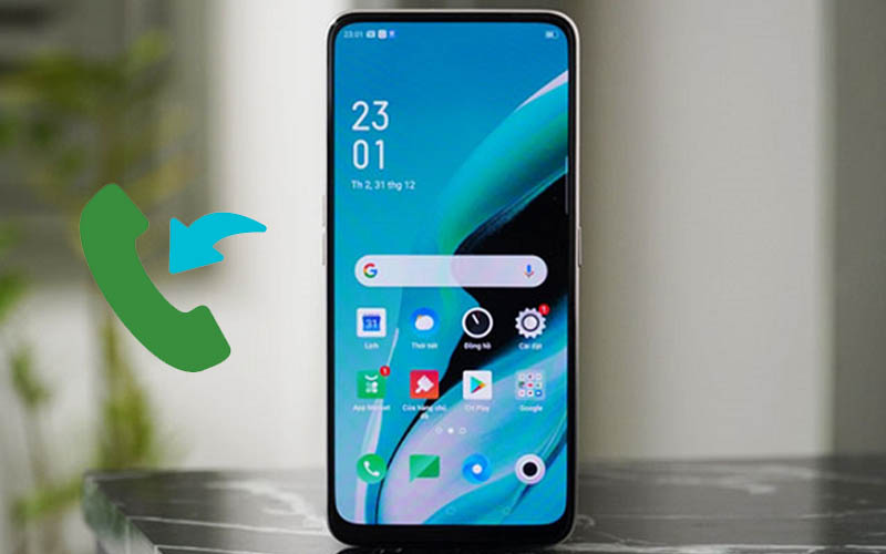 Chế độ nhận cuộc gọi kh&ocirc;ng cần chạm tr&ecirc;n OPPO rất tiện &iacute;ch