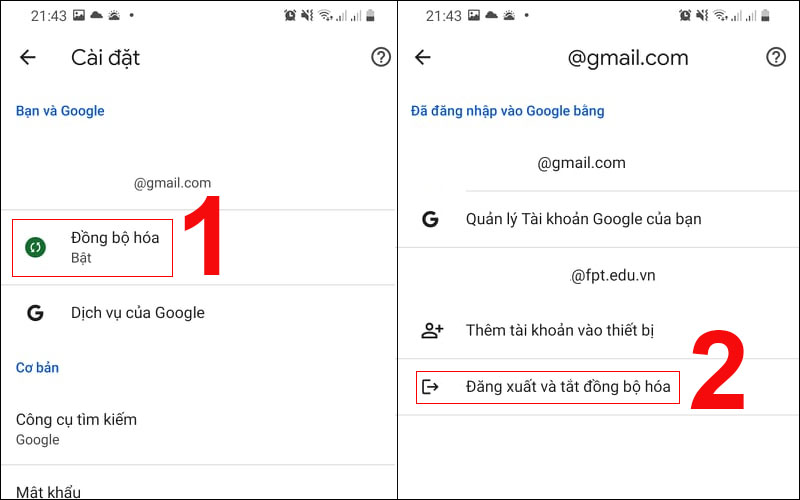 Đồng bộ email là gì?