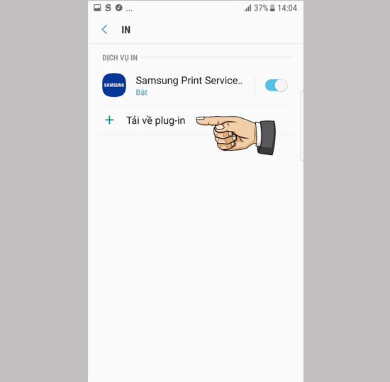 ​Chọn Tải về plug-in