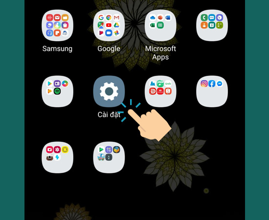 Bước 1: Đầu tiên hãy vào 