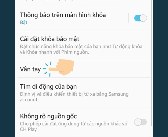 Bước 3: Kế tiếp bạn hãy chọn 