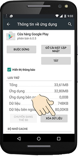 Lỗi không thể thiết lập kết nối đáng tin cậy tới máy chủ trên Android