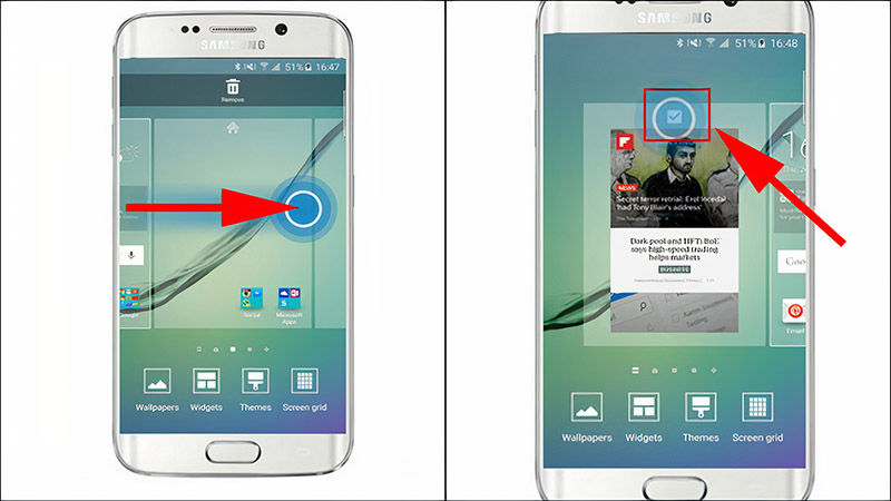 Bỏ chọn hiển thị của Flipboard