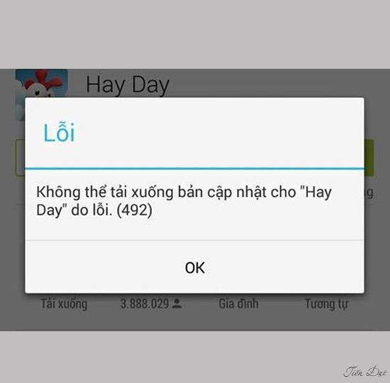 Lỗi 492