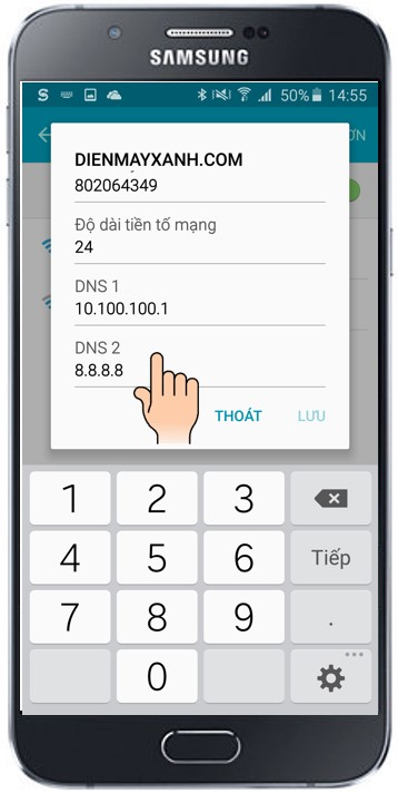 Line báo lỗi "không kết nối máy chủ"