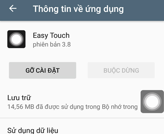Như vậy là bạn đã có thể vào Quản lý ứng dụng và gỡ bỏ ứng dụng này như bình thường rồi nhé.
