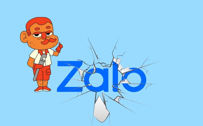 Tình trạng Zalo bị lỗi hoặc đang bảo trì sẽ làm Zalo không vào được WiFi