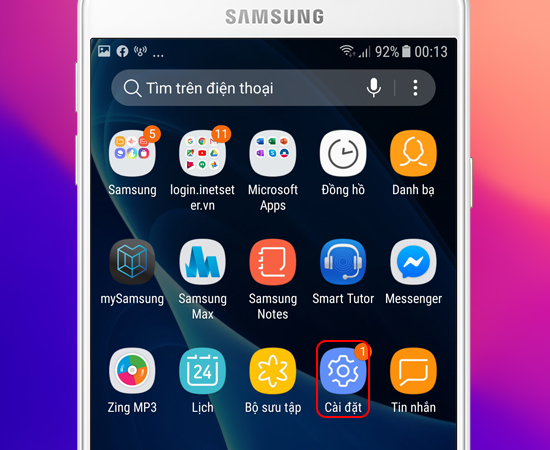 5 bước thay đổi nhạc chuông cuộc gọi cho Samsung Galaxy J7 Prime