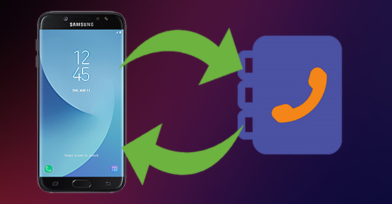 Hướng dẫn nhập xuất danh bạ trên điện thoại Samsung Galaxy J5, J7