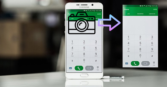 Chụp ảnh màn hình Samsung Galaxy Note 5