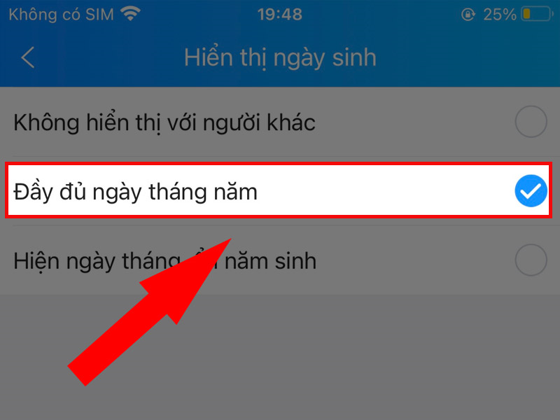 Cách bật thông báo ngày sinh nhật của mình, của bạn bè trên Zalo