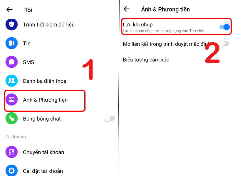 Chèn hiệu ứng vào ảnh video trong Messenger