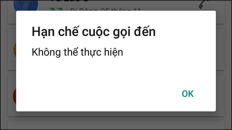 Cách Tắt Hạn Chế Cuộc Gọi Trên Điện Thoại