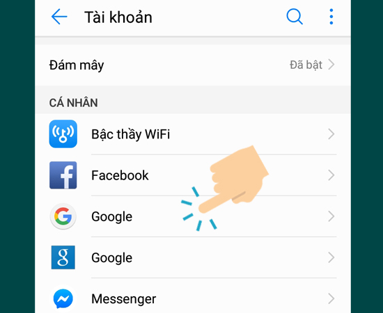 Arahan Untuk Log Keluar Dari Akaun Google Pada Peranti Android