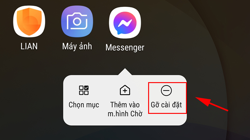 Hãy thử xóa ứng dụng bạn cho là nguyên nhân gây hao pin