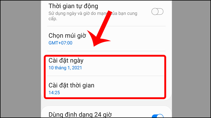 Hướng dẫn cách khắc phục trên điện thoại Android