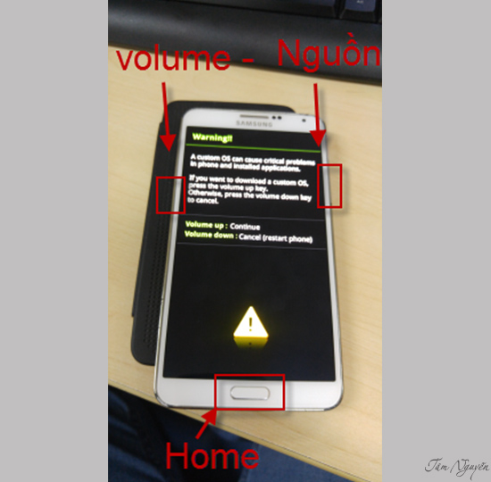 Hướng dẫn root Galaxy Note 3
